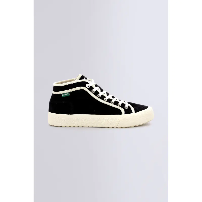 ARVEILER NOIR BLANC SNEAKERS HAUTES Textile Femme