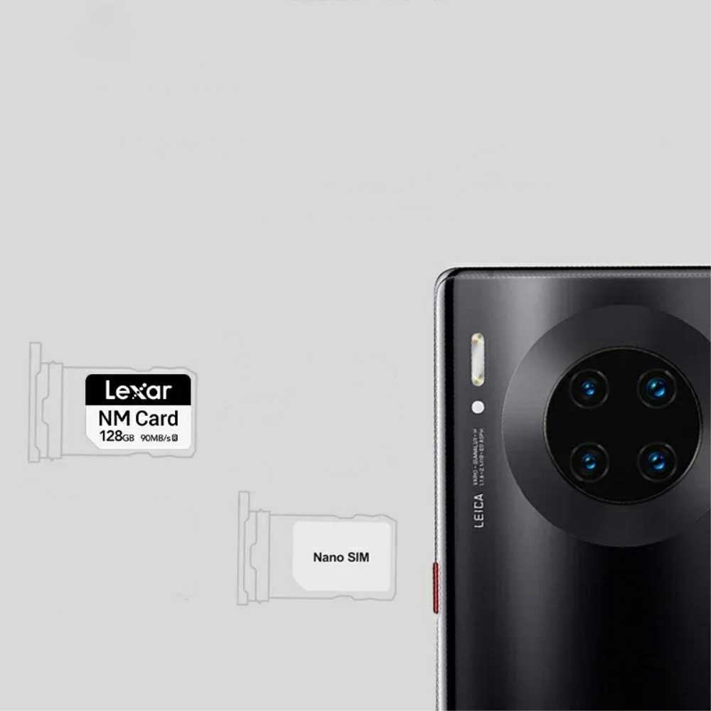 256GB Nano Memory High Speed Speicherkarte NM Karte für Huawei und Honor Smartphones (90 Mbit/s)