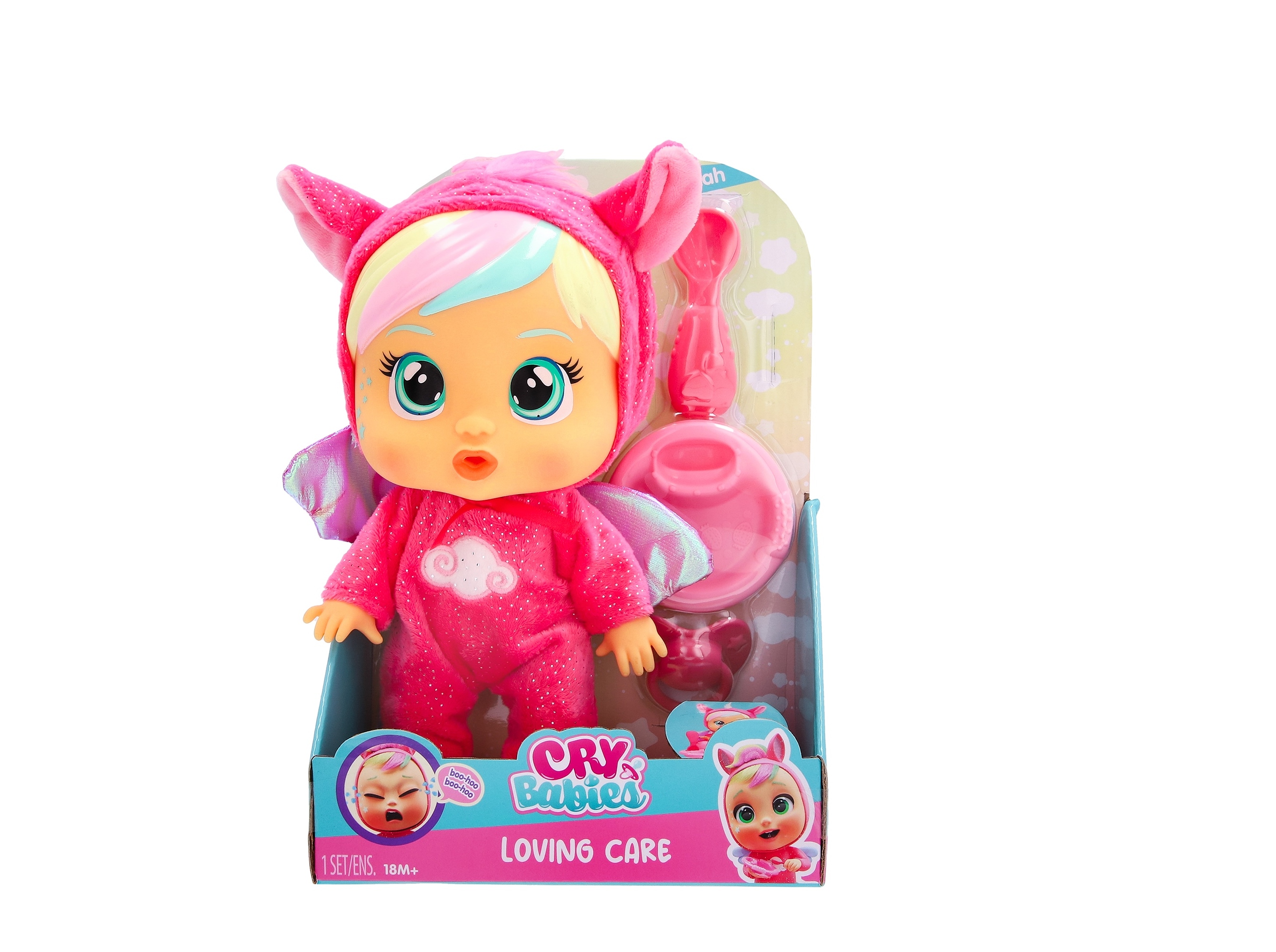 BEBE CHORÃO CRY BABIES LOVING CARE FANTASY MODELOS SORTIDOS