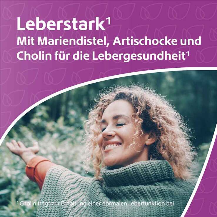 Leber-Komplex Mariendistel + Artischocke + Cholin Kapseln , 120 St