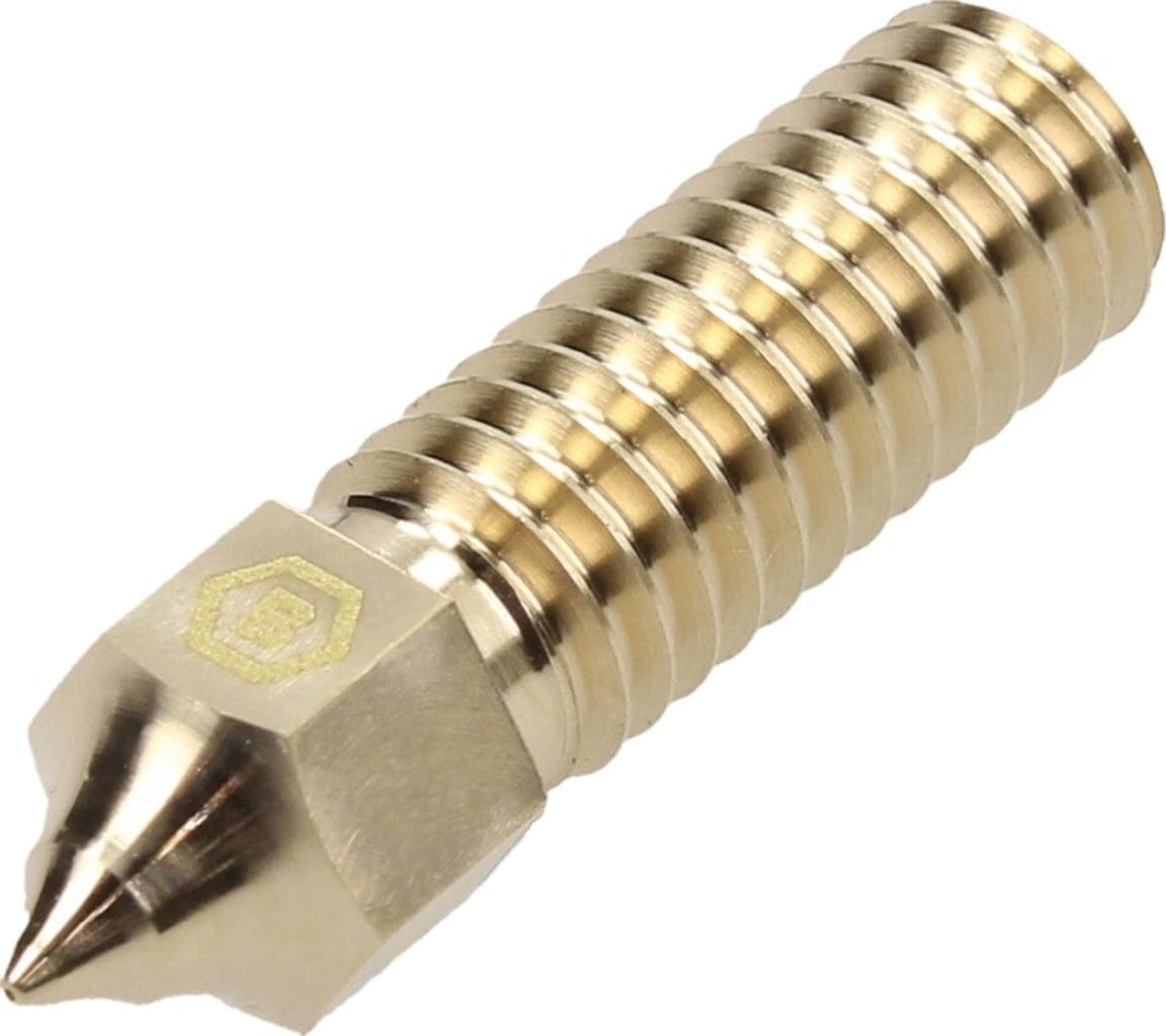 BROZZL  Düse Messing für Creality K1 & K1 Max, 0,2 mm    Die Allround Düse für K1 & K1 Max aus Messing