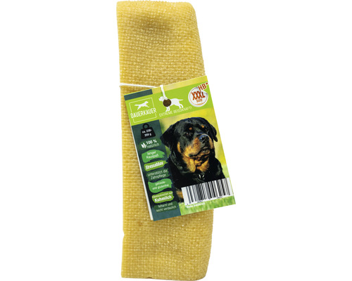 Hondensnack, langdurig kauwbaar, XXXL, extreme bijtkracht, gemaakt van melk, 1 stuk ca. 230 g, gebitsverzorging, stressverlichting voor honden, kauwspeeltje, kaaskauwbot