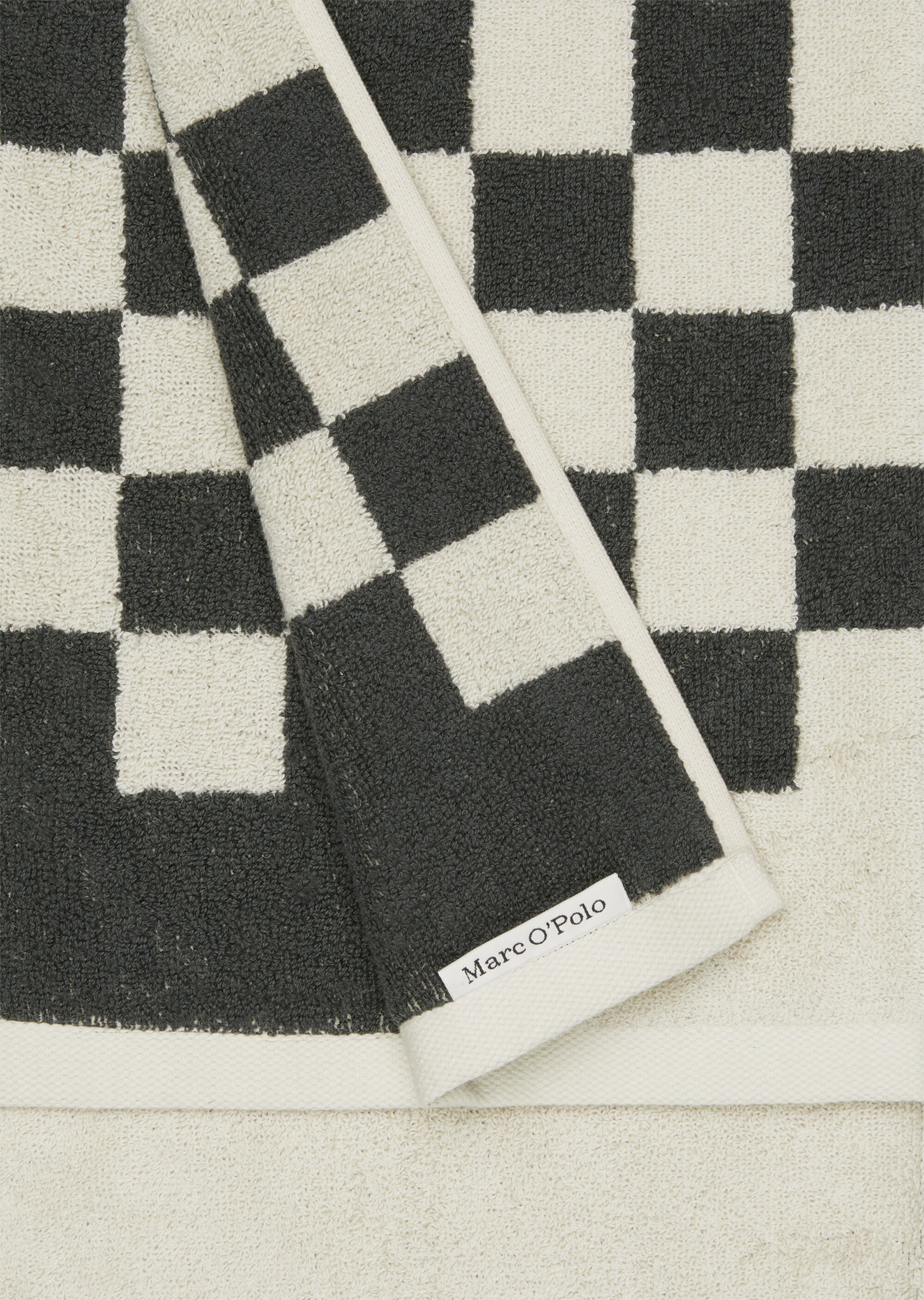 Handtuch Modell CHECKER mit Jacquard-Karomuster