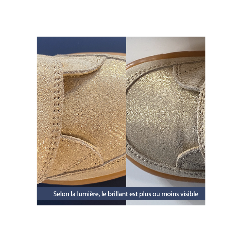 Naturino Naturino Kids Lilox Suede Glitter Platinium
