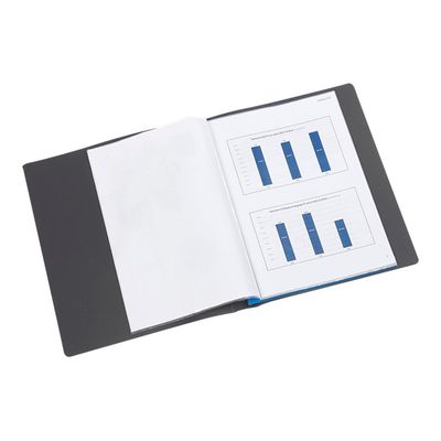 Viquel - Porte-vues perforé - 40 vues - A4 - bleu