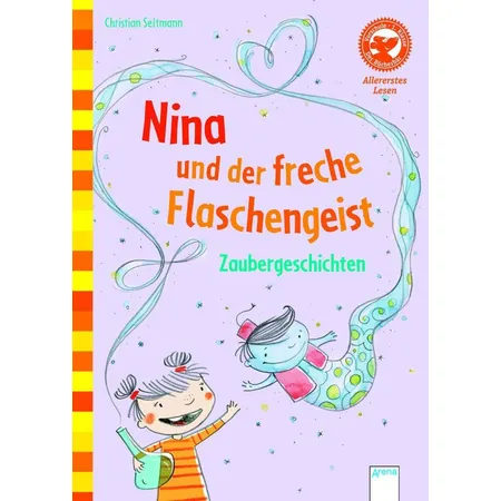 Arena 70194-3 Allererstes Lesen Nina und der freche Flaschengeist Zaubergeschichten