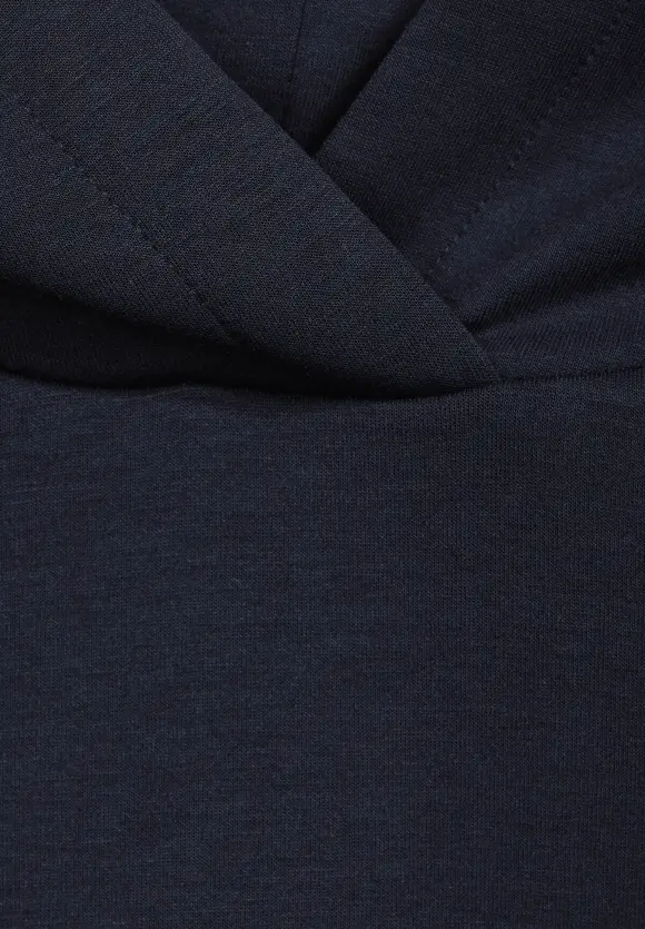 Cupro Sweatshirt - deep blue