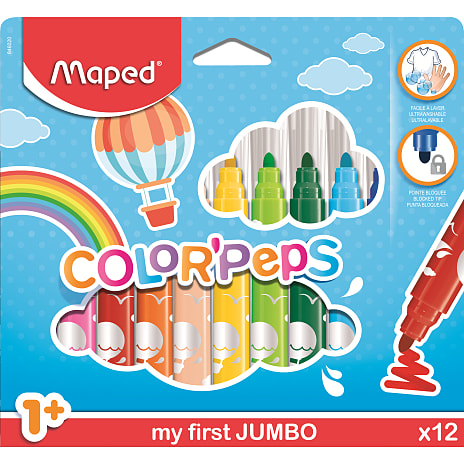Maped Color'Peps My First Jumbo tusser - 12 stk.