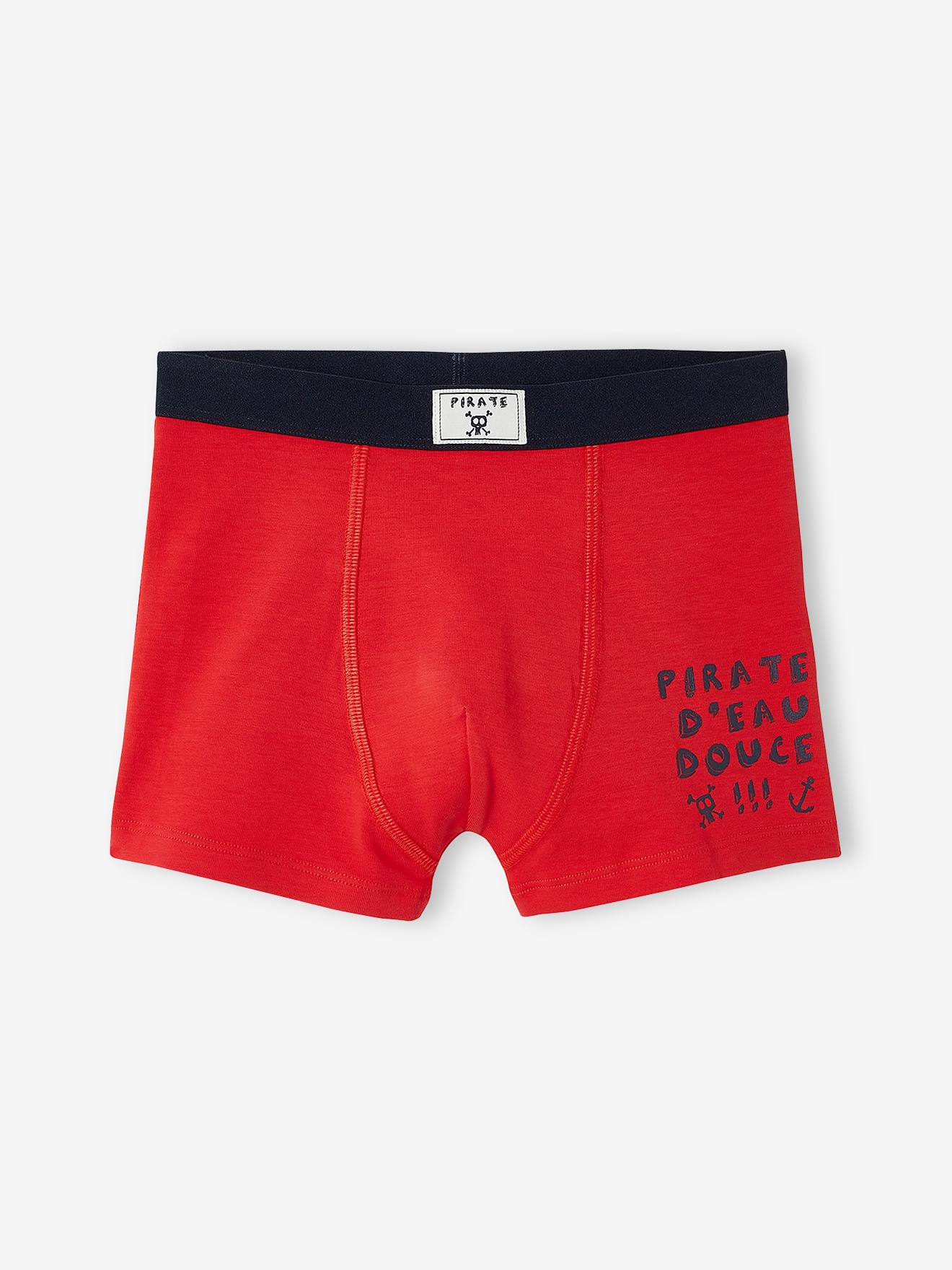 Pacote com 5 cuecas boxer 