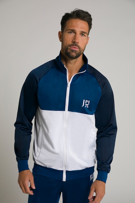 JAY-PI Trainings-Jacke, Sweat, Stehkragen, Colorblocking