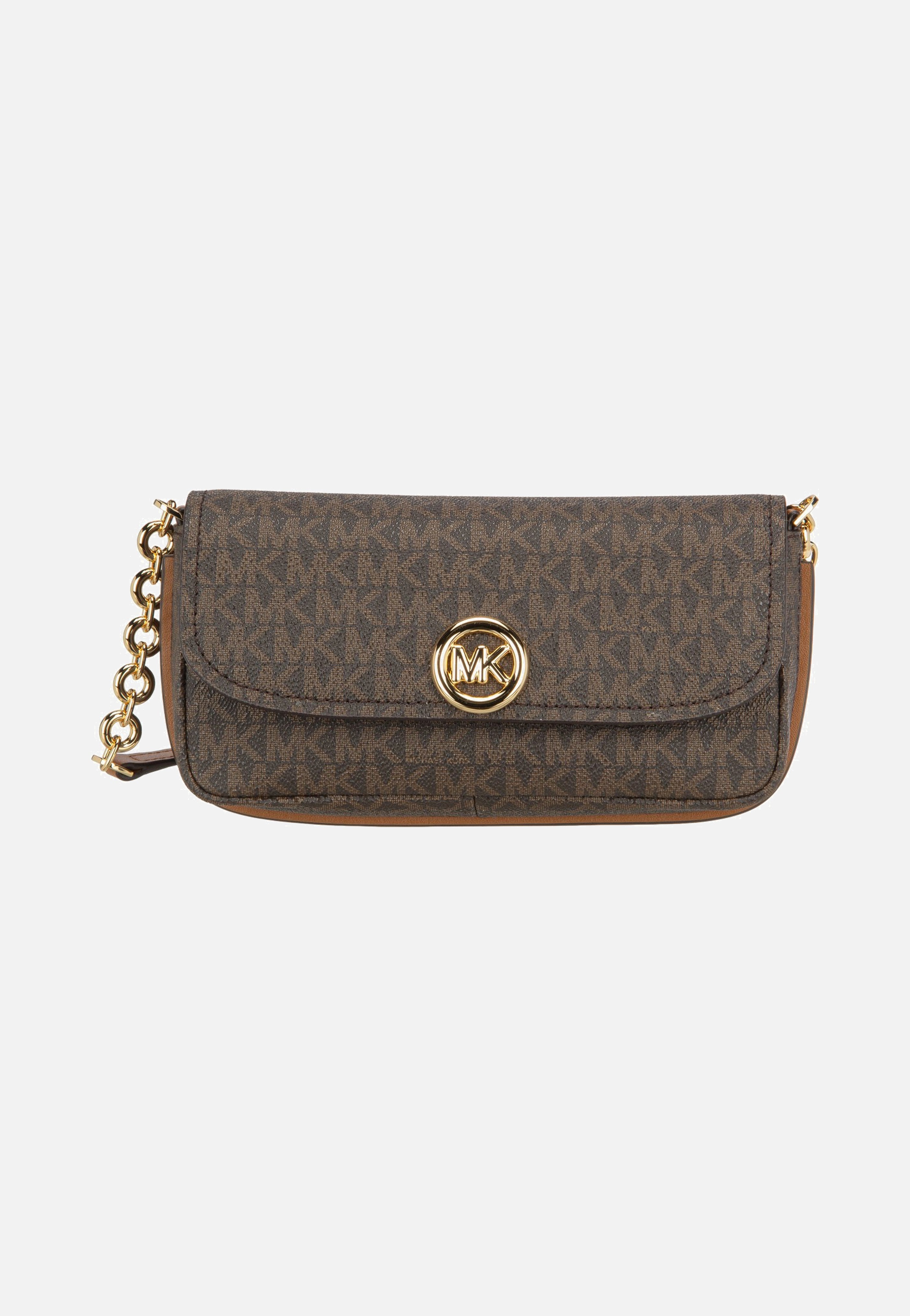 Nolita SM Flap Chain Xbody Brown/Acorn - Crossbody Bag