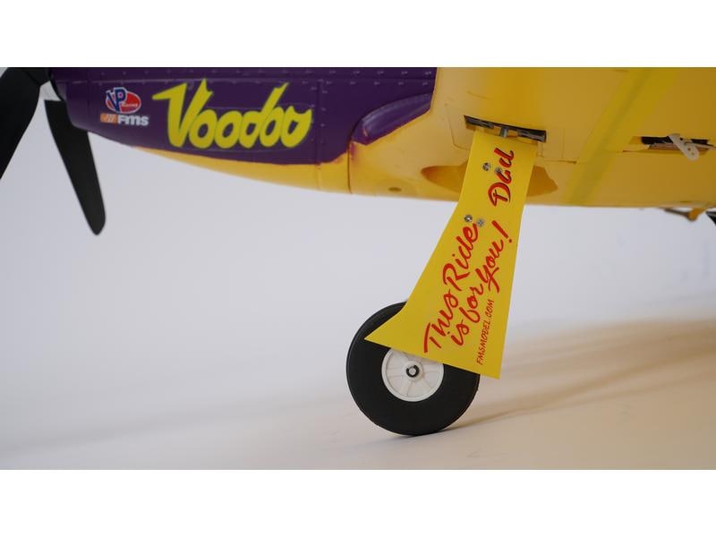 FMS Warbird Mustang P-51 Voodoo 1100 mm PNP Airrace Warbird «Voodoo» als PNP Modell mit Brushless Antrieb und EInziehfahrwerk