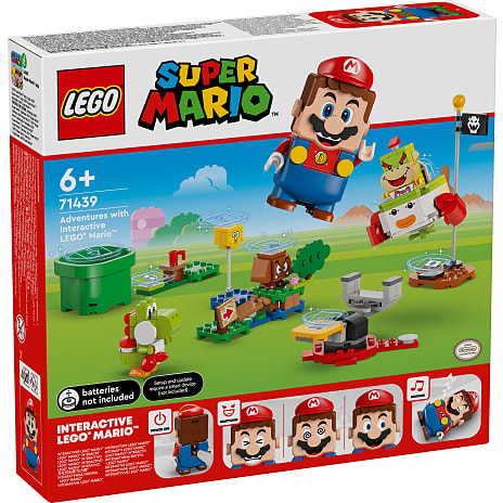 LEGO Super Mario eventyr med interaktiv Mario 71439