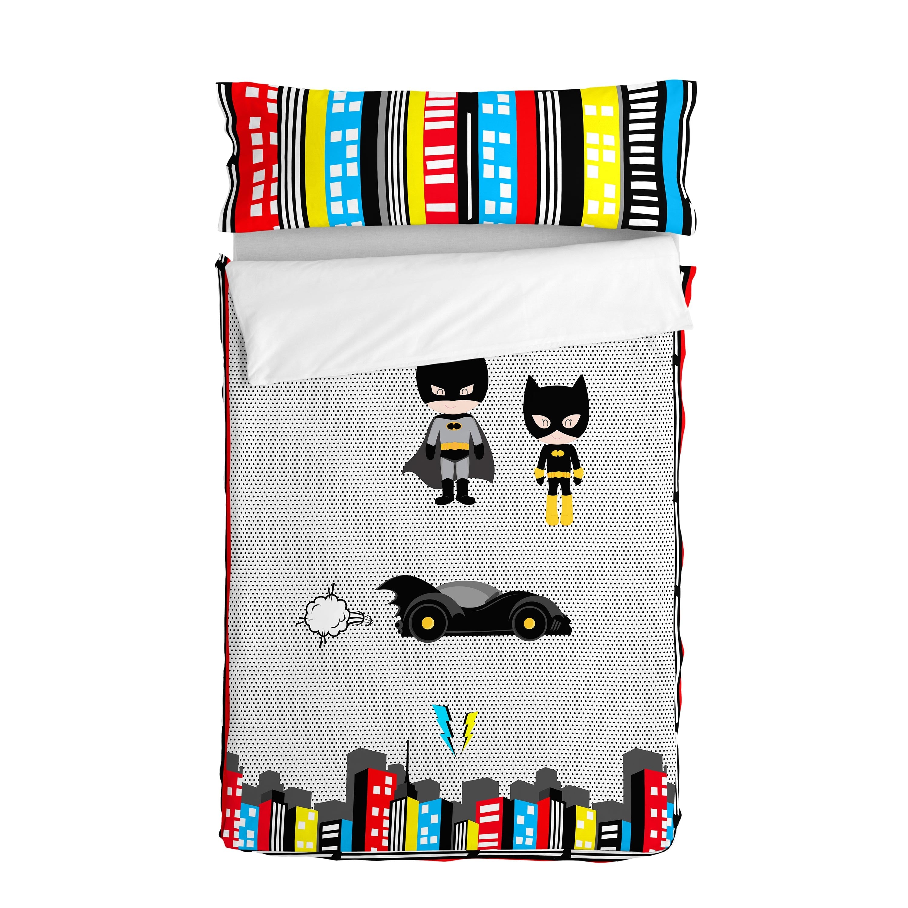 Bat Noordse tas Mr Fox, Veelkleurig, 100% Katoen (buitenkant) 100% Polyester (vulling), de kwaliteit van 150 TC