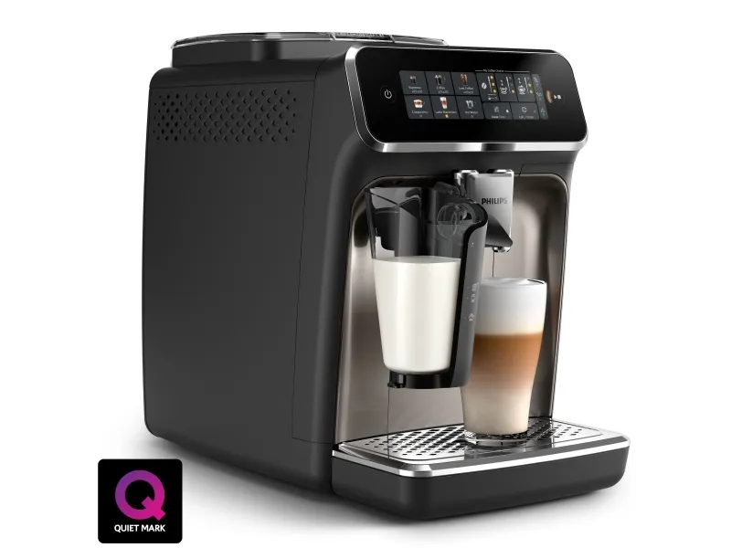 Philips 3300 series EP3347 - Automatisk kaffemaskine med capuccinatore - 15 bar - sort/krom