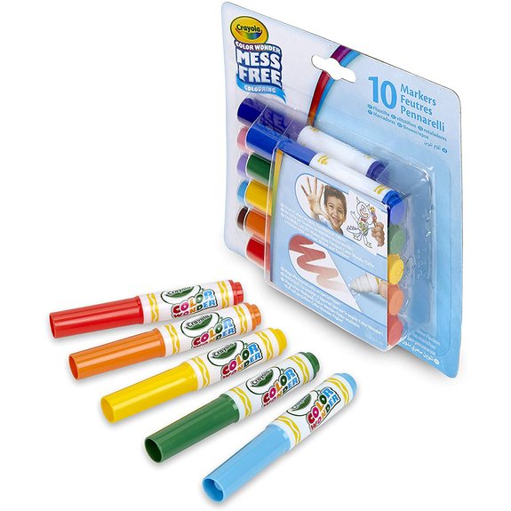10 mini feutres Crayola Color Wonder