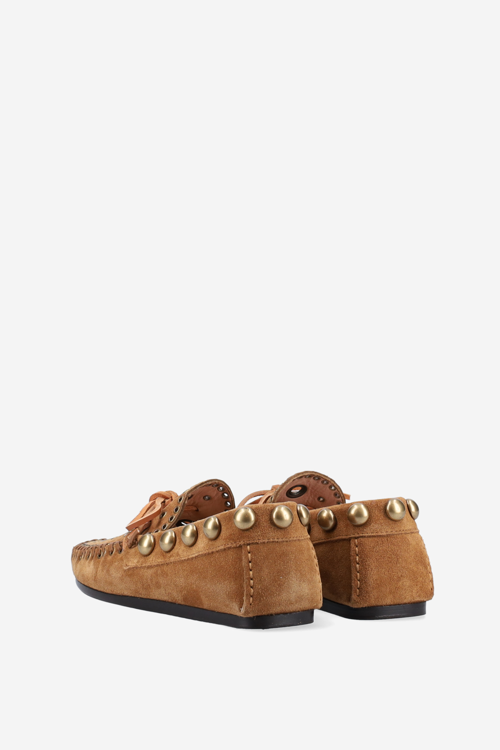 Fitza suede eyelets loafers