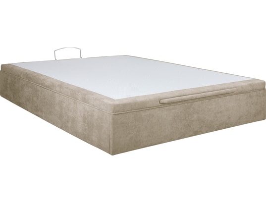CONCEPT1 - Sommier 160 x 200 Coffre Leo EP 160x200cm Bronx beige