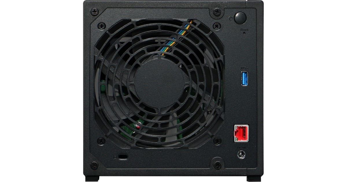 AsustorDrivestor 4 incl. 4x WD Red Plus 4 TB harde schijf nas  (Zwart, USB)