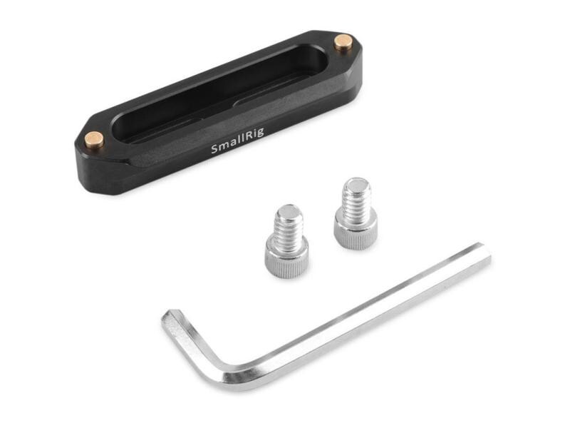 Smallrig Quick Release Safety Rail 7 cm «Quick Release-Rail» mit Sicherheitsstift für sicheren Halt