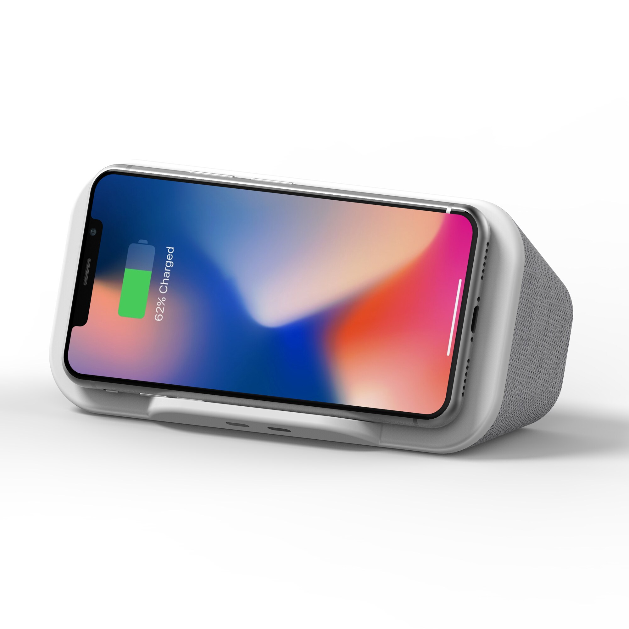 Xlayer WIRELESS Ladegerät Wireless Charging Speaker 5W White Smartphones/Tablets
