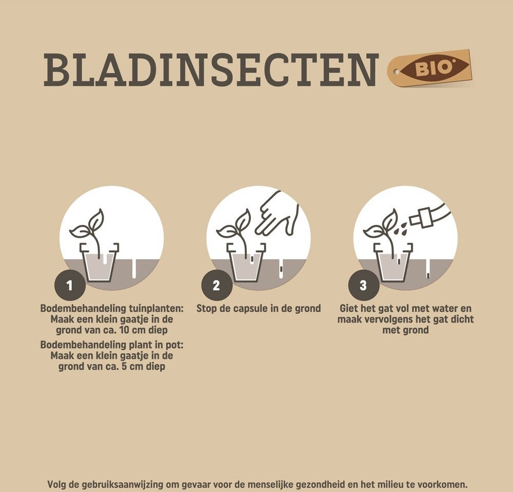 Pokon Bio kuur voor weerbare en gezonde kamerplanten capsules 12 stuks
