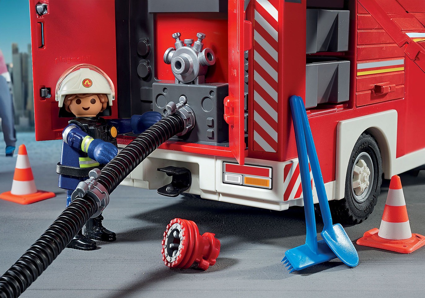 Playmobil - 50 ÅR Brandstation megasæt (71603)