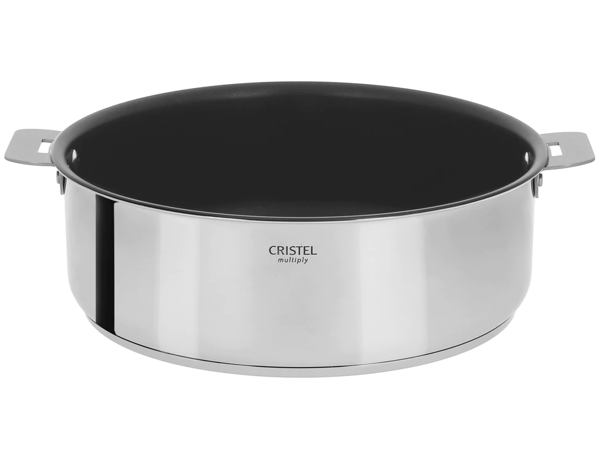 Sauteuse inox - anti-adhésif Exceliss Casteline amovible 26cm Cristel