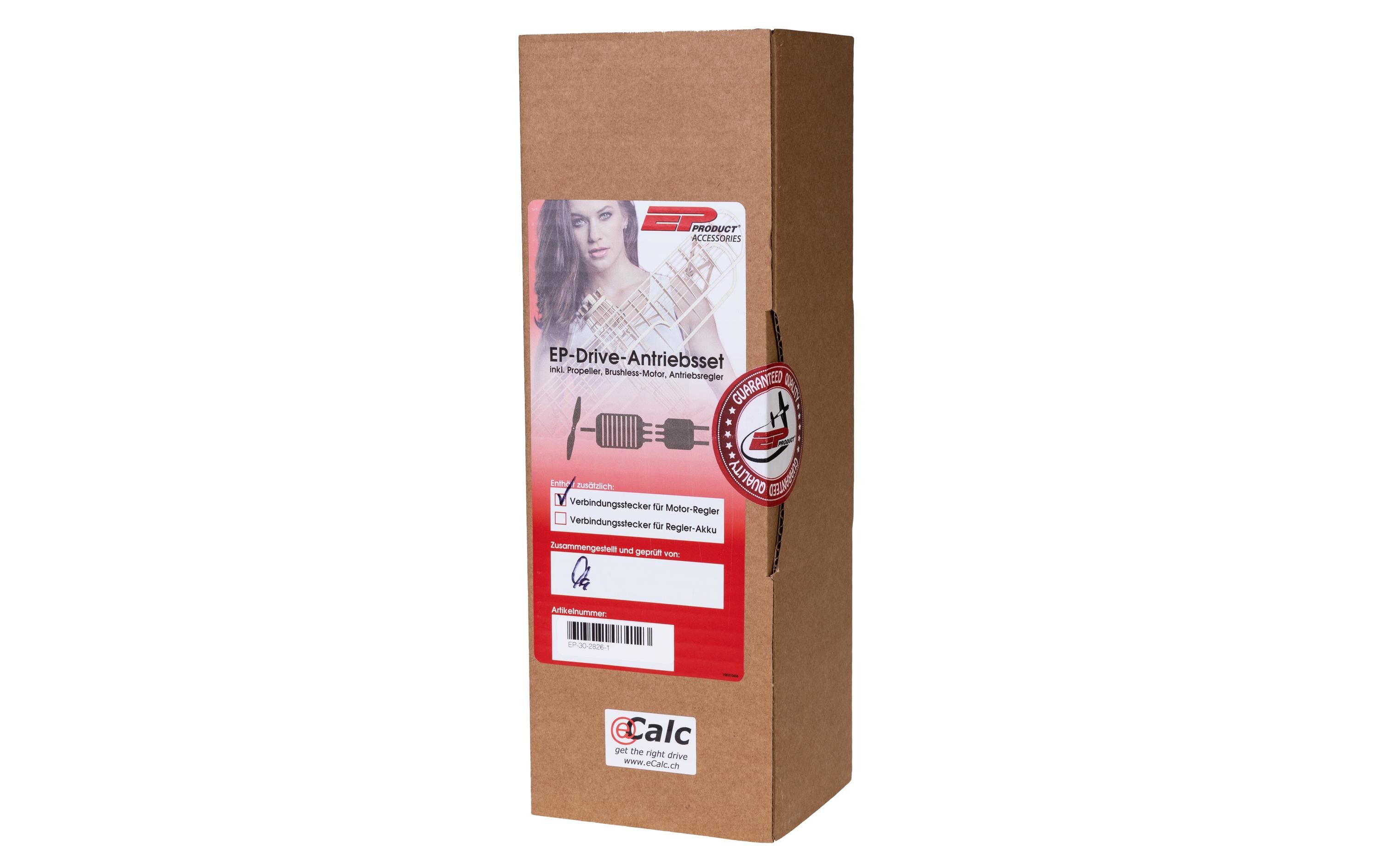 Brushless-Antriebsset Trainer 3S 2826-1150 KV, 60 A<br>Komplettes Antriebsset für Flugmodelle