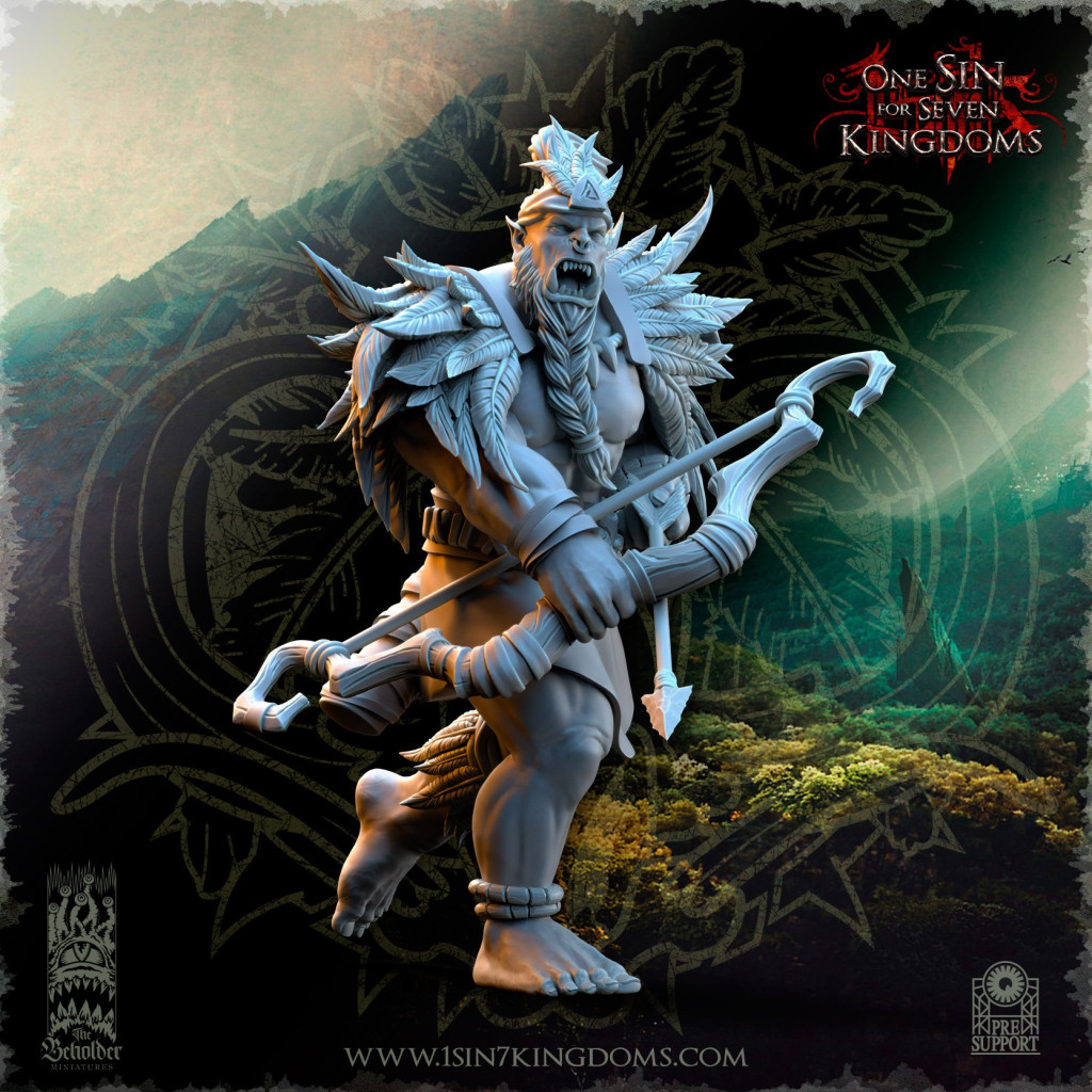 The Beholder Miniatures - Orcs - Archers