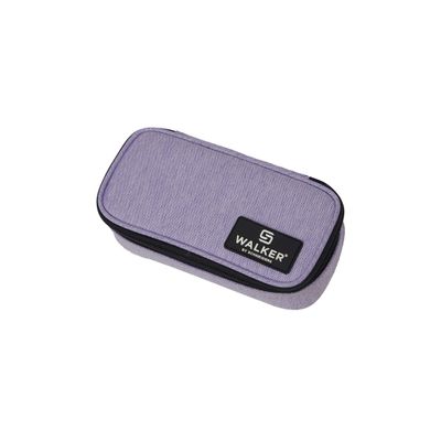 Trousse plumier Walker Pure Eco - 1 compartiment - lavande - Carpentras