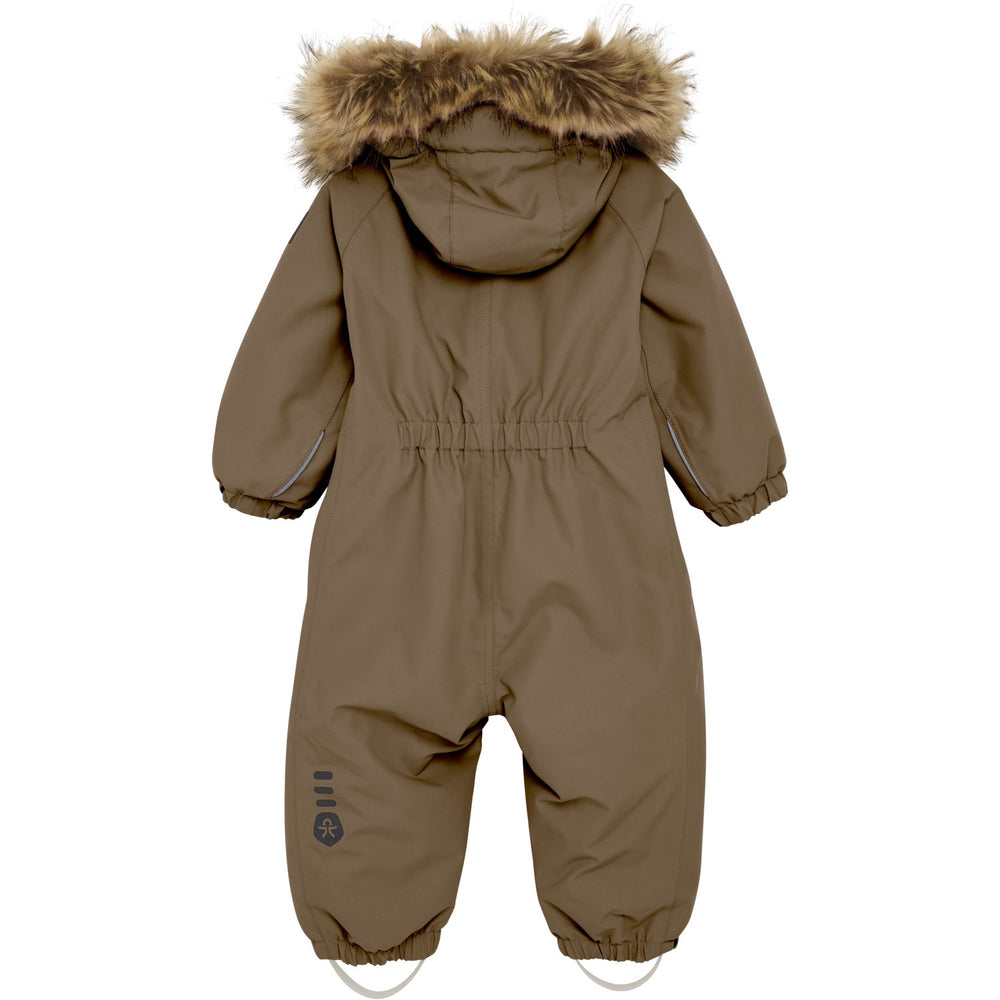 Køb Color Kids Fossil Baby Coverall W. Fake Pels