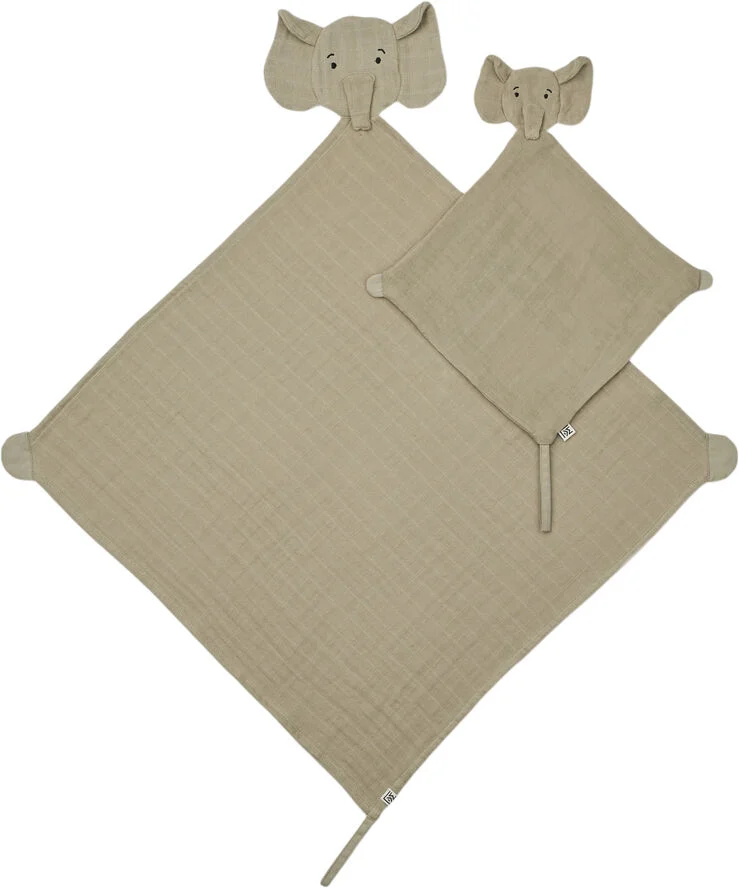 Liewood Alya Elephant Cuddle Cloth Set Mist Mist