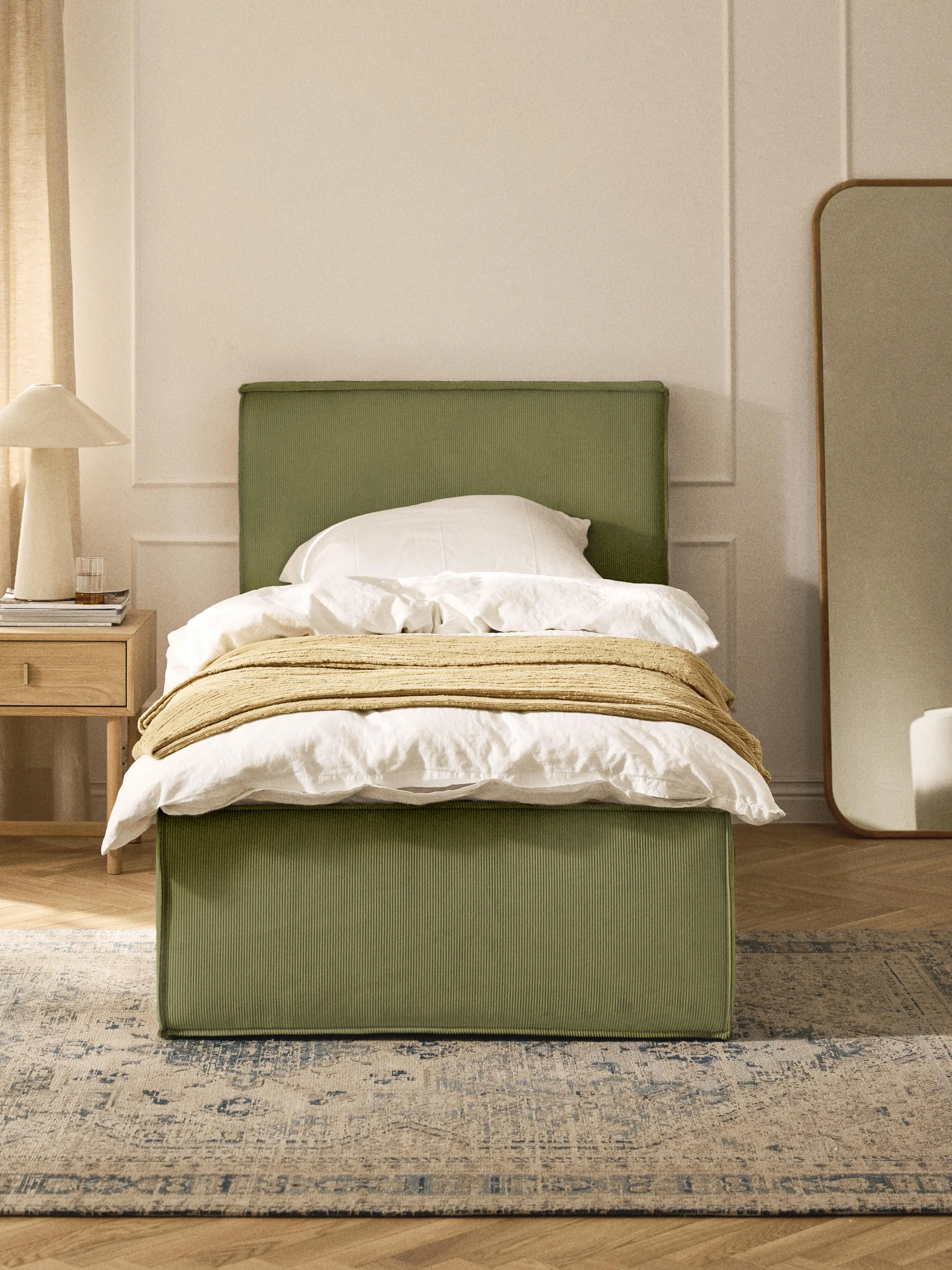Eenpersoonsbed Dream van corduroy