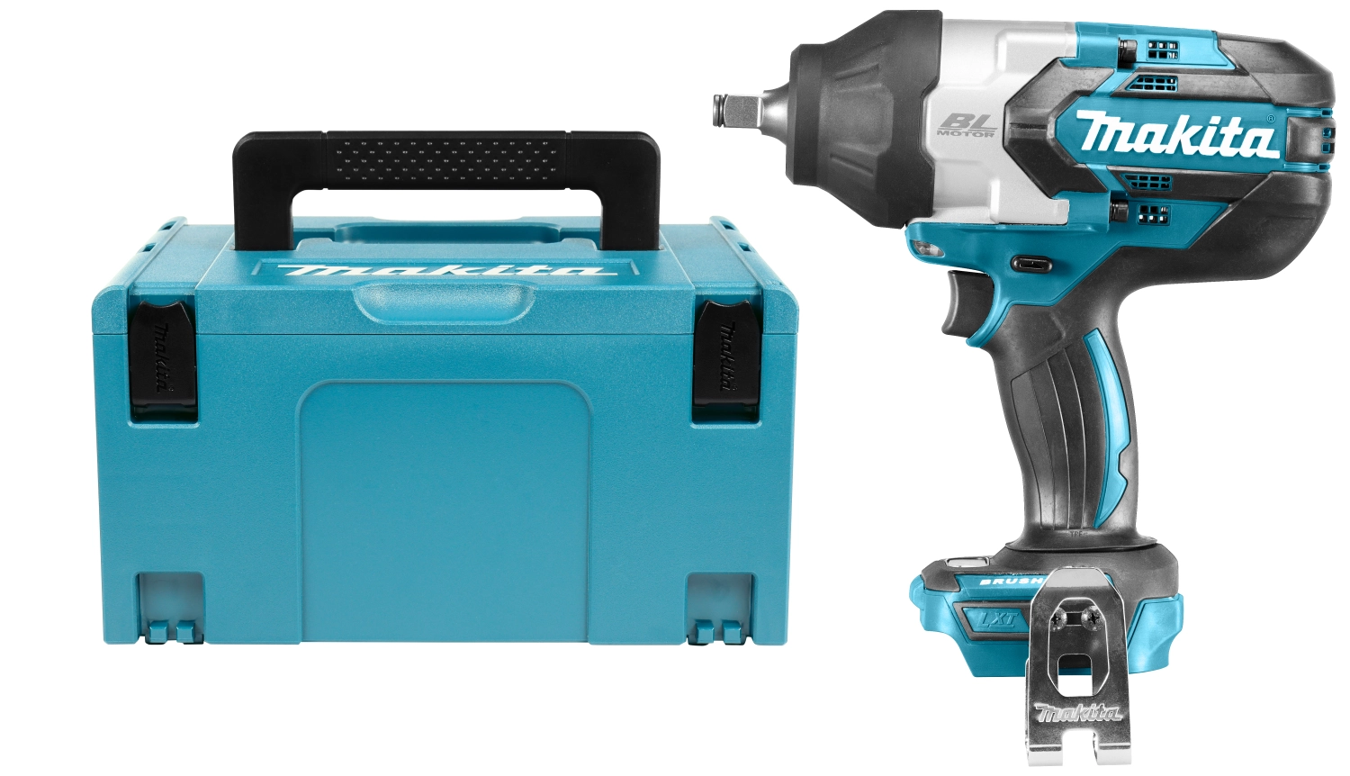 Makita DTW1002ZJ 18V Li-Ion Accu slagmoersleutel body in Mbox - 1050Nm - 1/2