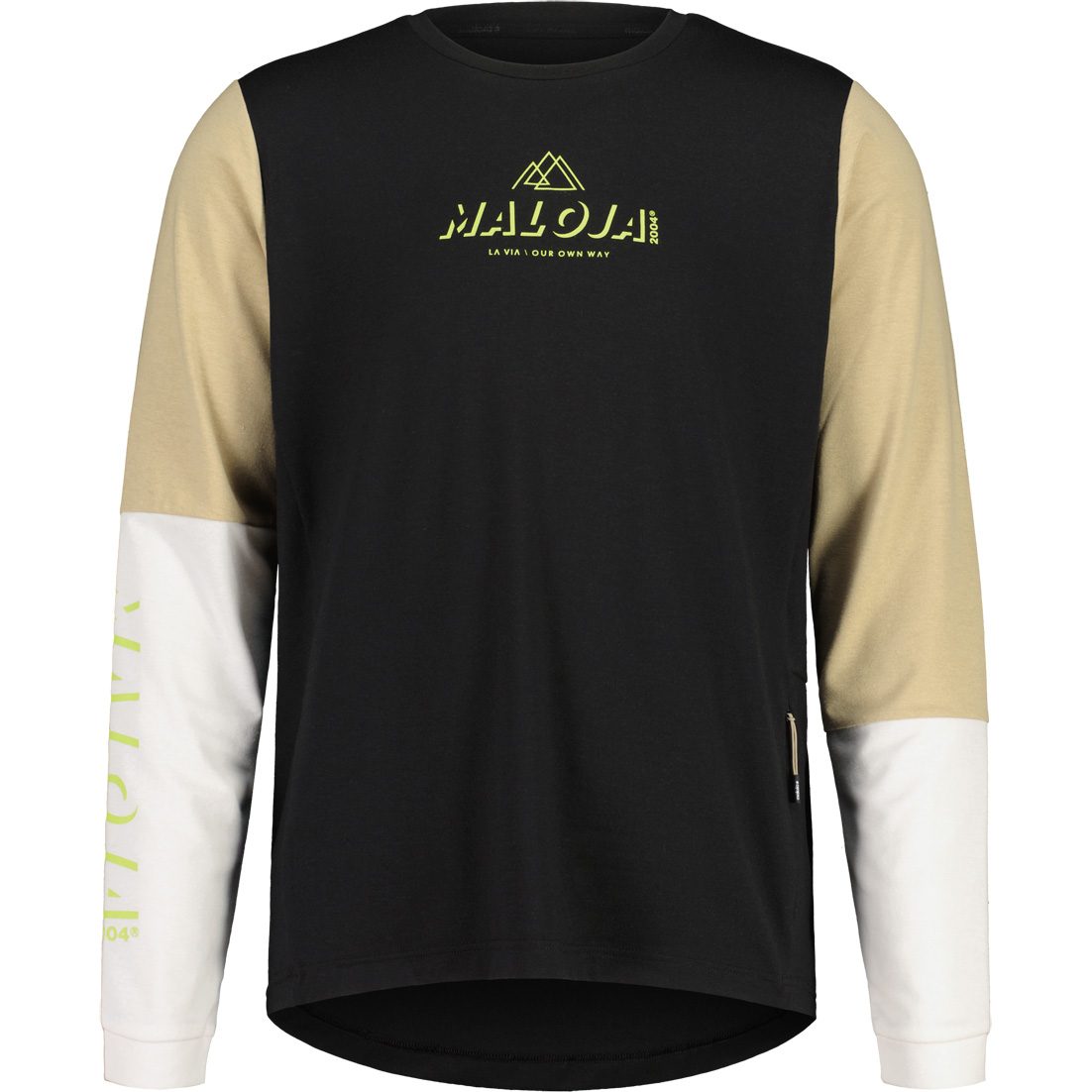 Maloja HaunoldM. Longsleeve Herren deep black