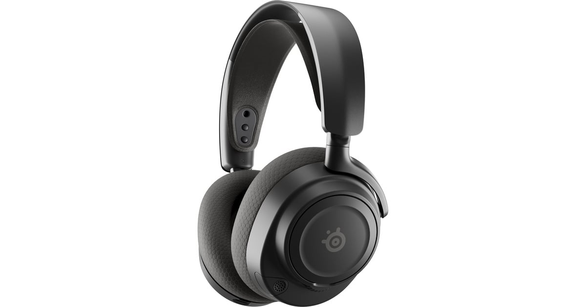 SteelSeriesArctis Nova 7X Wireless Gen 2 over-ear gaming headset  (Zwart, Pc, Xbox One, Xbox Series X|S, PlayStation 4/5, 2.4 GHz / Bluetooth, Tweedekans)
