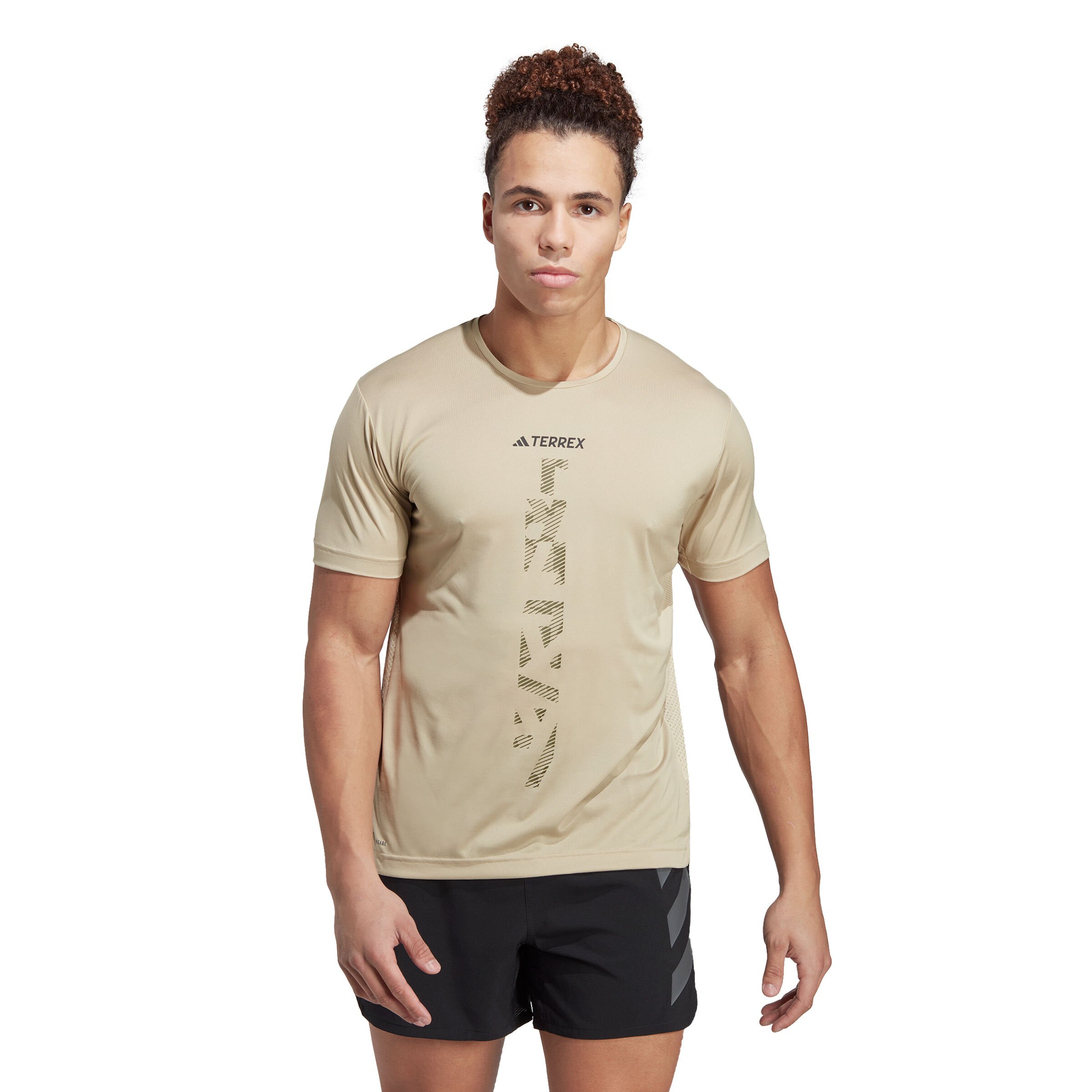 adidas Agravic Maillot De Course Hommes - Beige