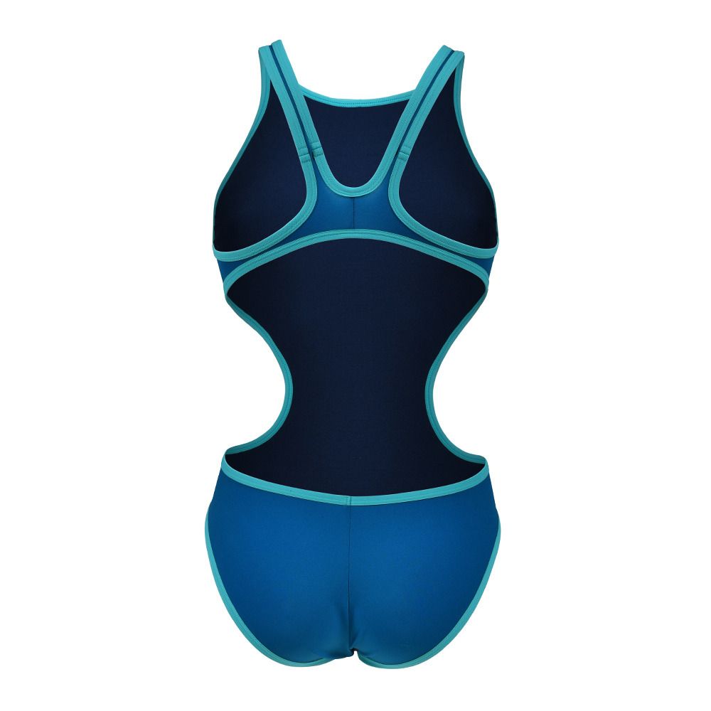 Arena ONE BIGLOGO - Maillot de bain 1 pièce Femme blue cosmo/water