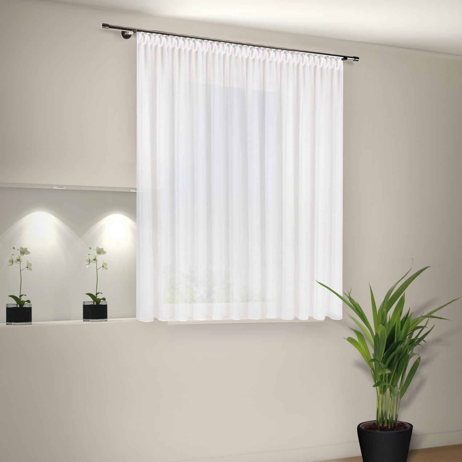 Store - weiß - 300x175 cm