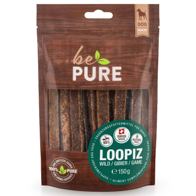 bePure Hundesnack Loopiz Wild 150g