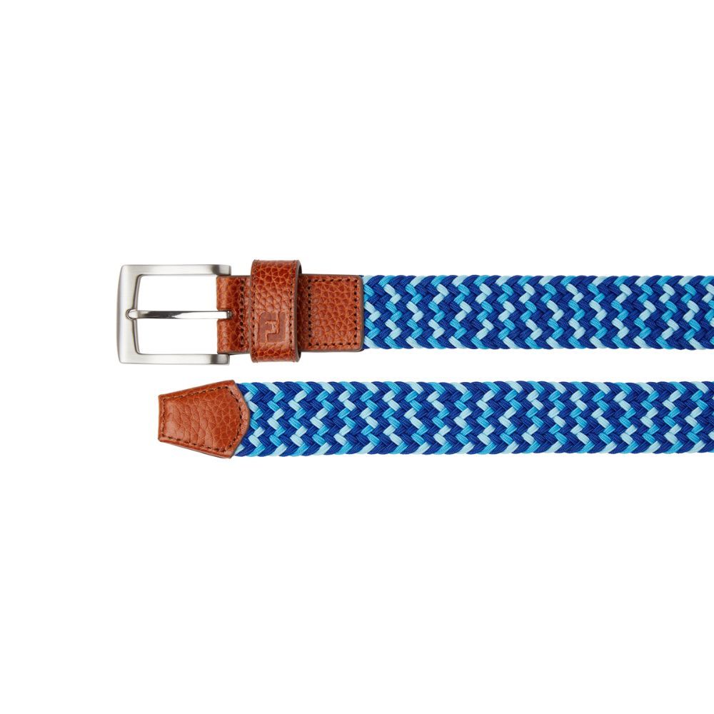 Essential Braided Belte Blå