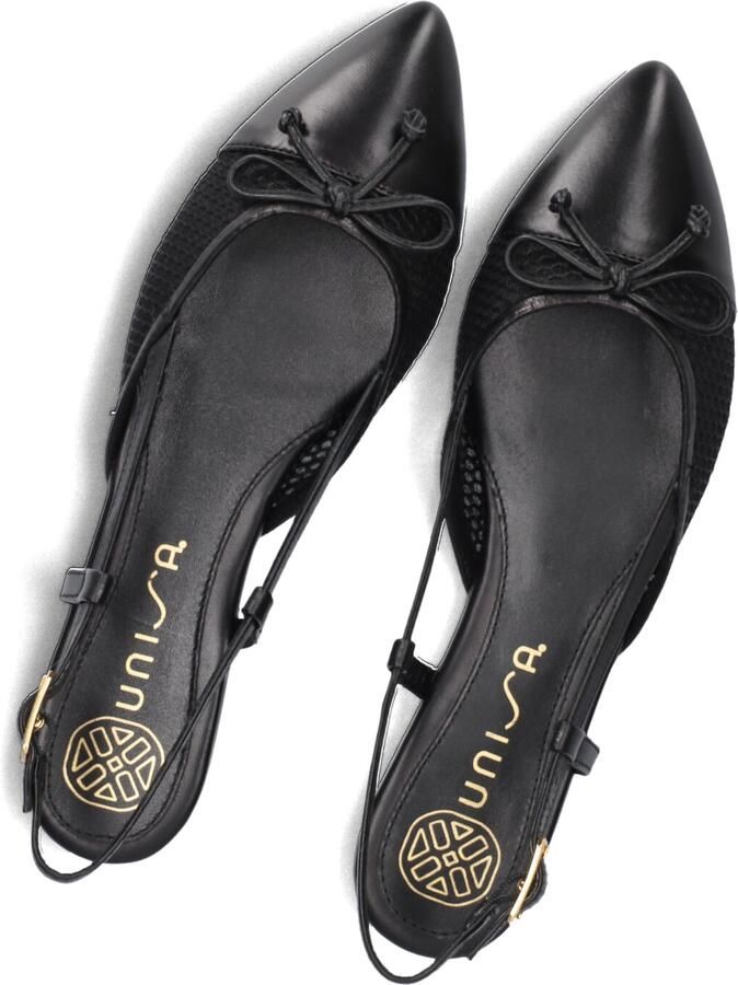 UNISA Slingbacks Dames Amale Maat: 41 Materiaal: Leer Kleur: Zwart