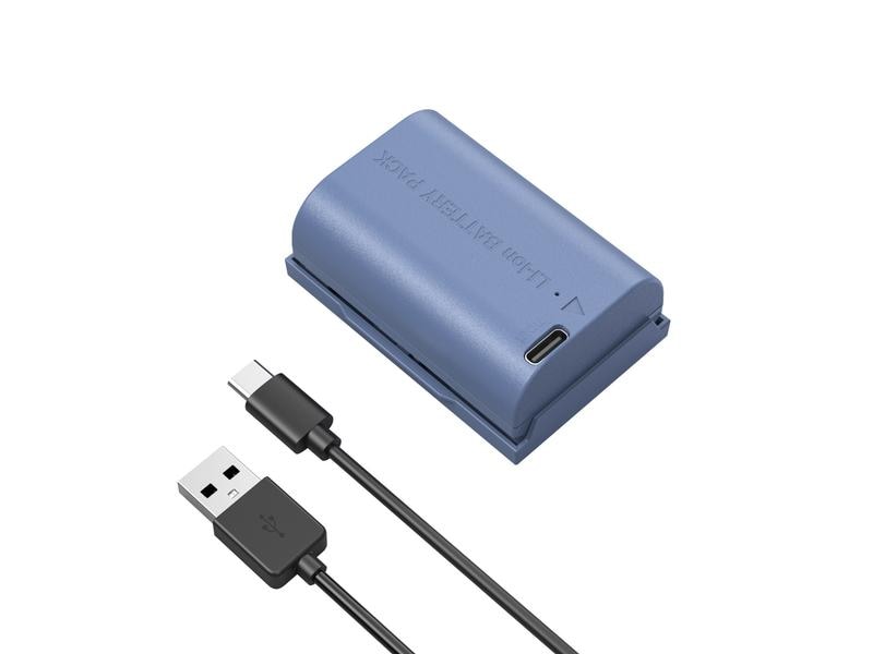 Smallrig Digitalkamera-Akku LP-E6NH USB-C USB-C aufladbare Kamerabatterie