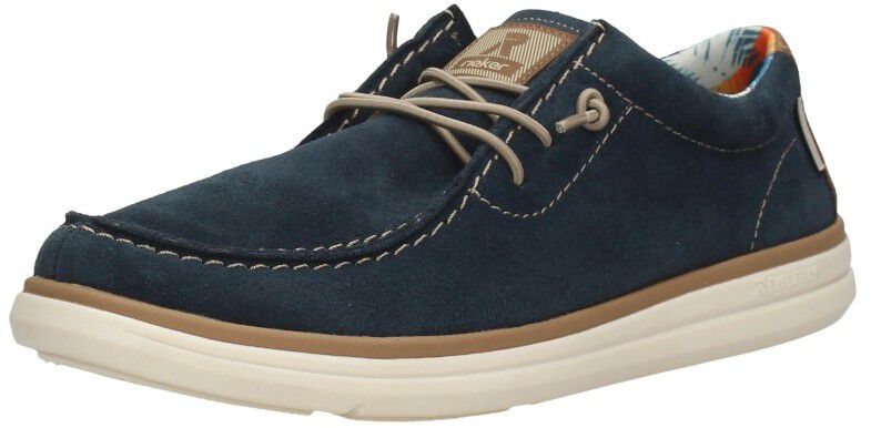Rieker Veterschoenen Laag blauw