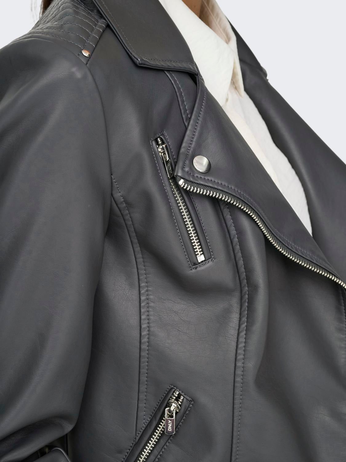 ONLGEMMA Kunstlederjacke Magnet