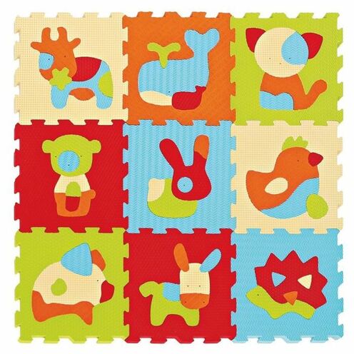 Dalle de mousse tapis animaux - LUDI