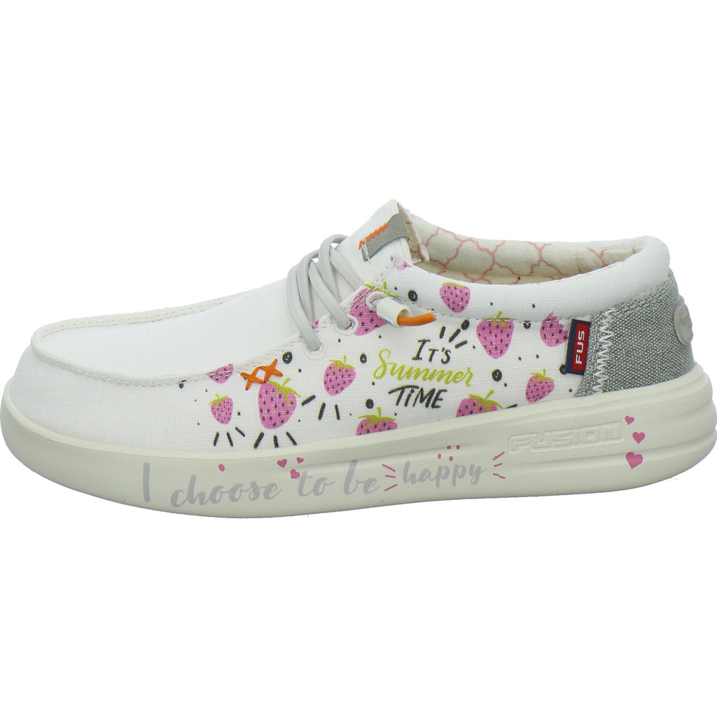 Fusion Sneaker Damen Weiß-kombi