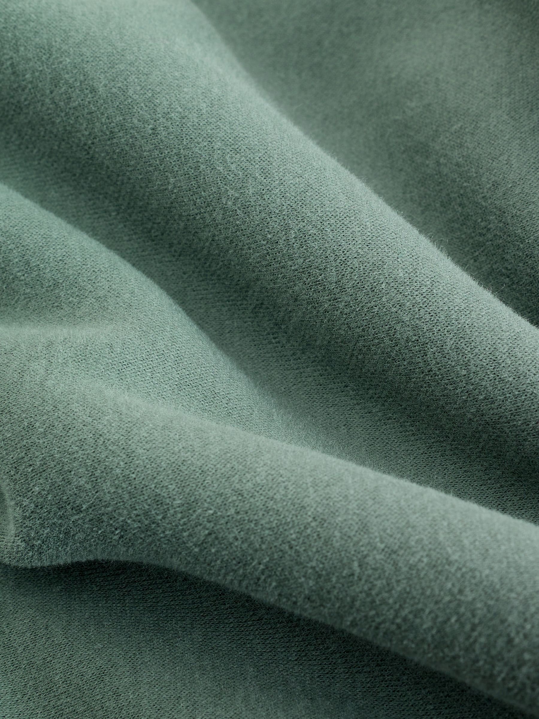 Blauwgroen - Active Longline Overhead Hoodie met superzacht naaddetail en zakken