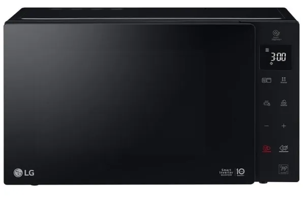 LG NeoChef MH6535GIS - Mikrobølgeovn med grill - 25 liter - 1100 W - sort